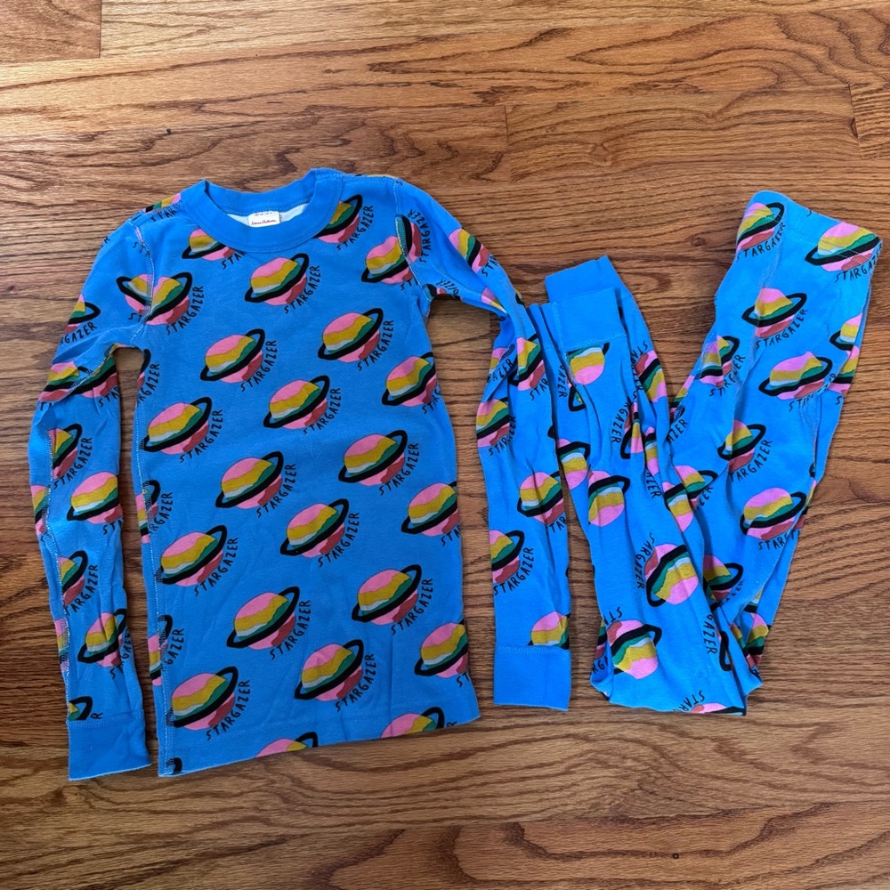 Hanna Andersson Size 10 Stargazer Pajamas